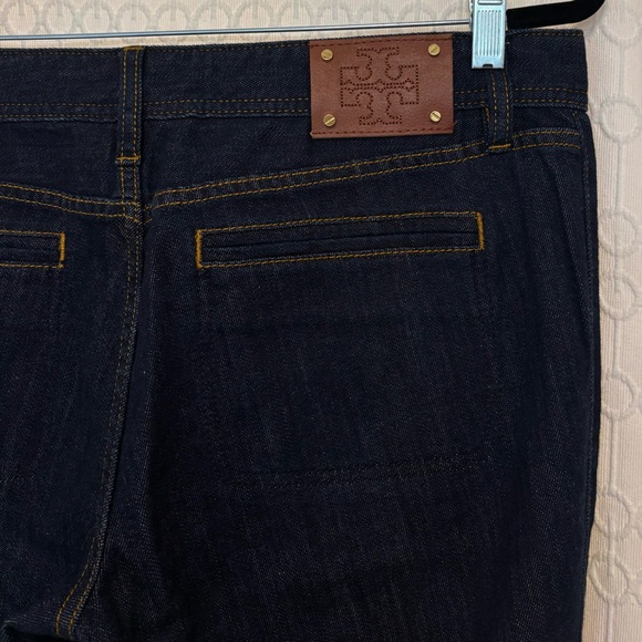 Women’s 32 Tory Burch Boot Cut Jeans - Picture 5 of 8